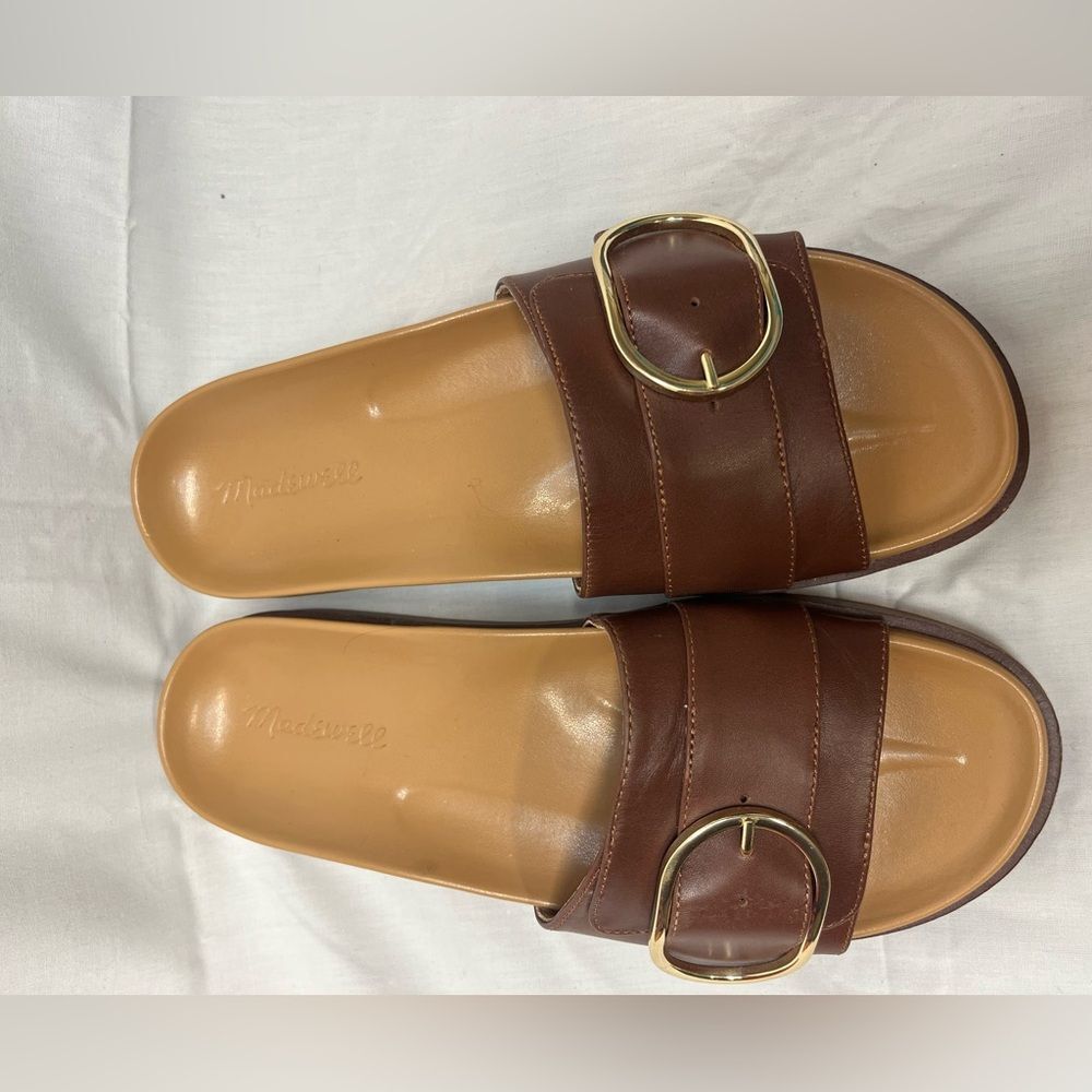Madewell Dayna Buckle-Strap Sandal size 8